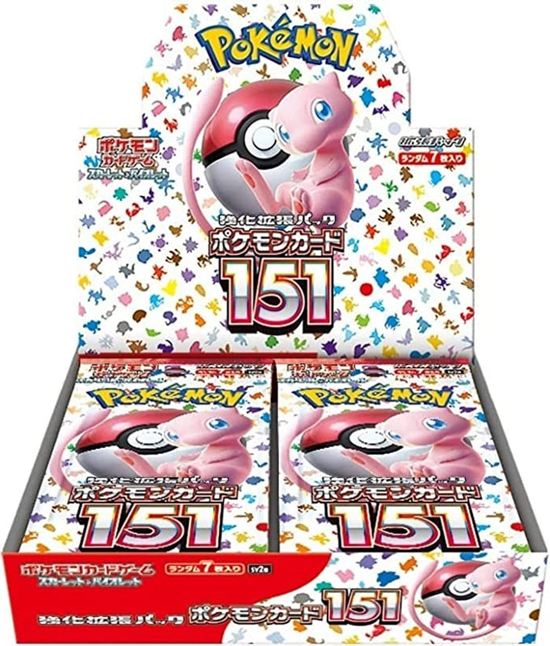 Pokemon 151 Japanese Booster Box Sealed Box