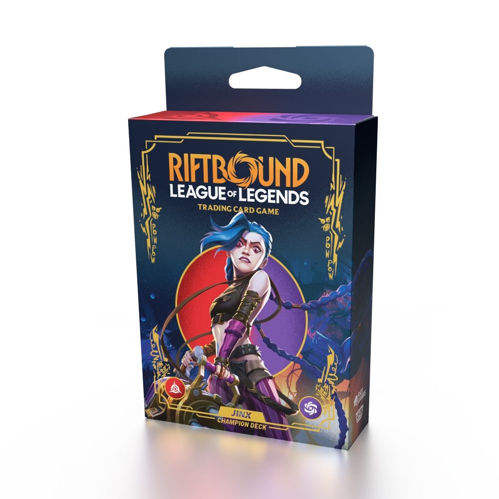 Riftbound: League of Legends TCG - Champion Deck Display - Set One: Origins - Jinx