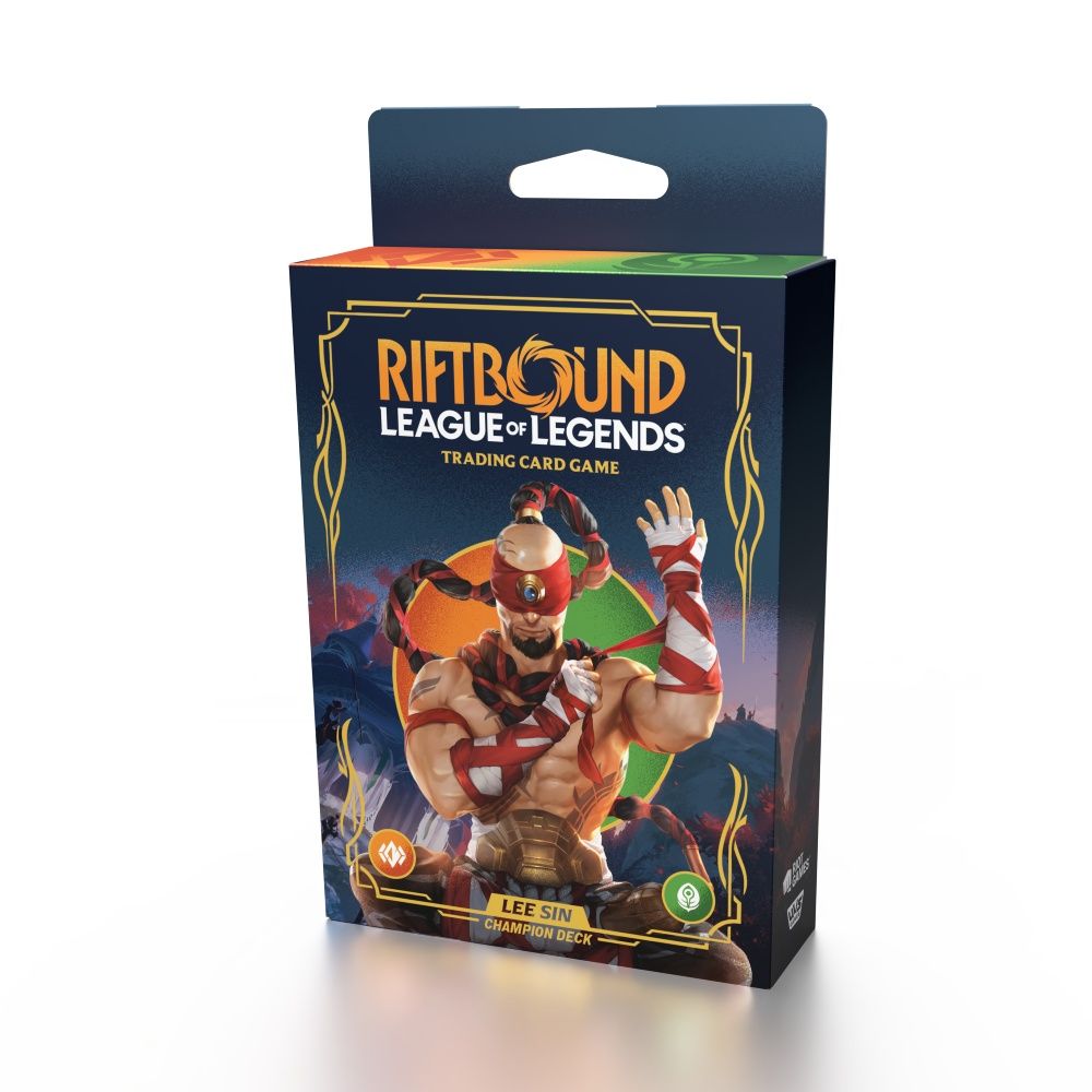 PREORDER Riftbound: League of Legends TCG - Champion Deck Display - Set One: Origins - Lee Sin
