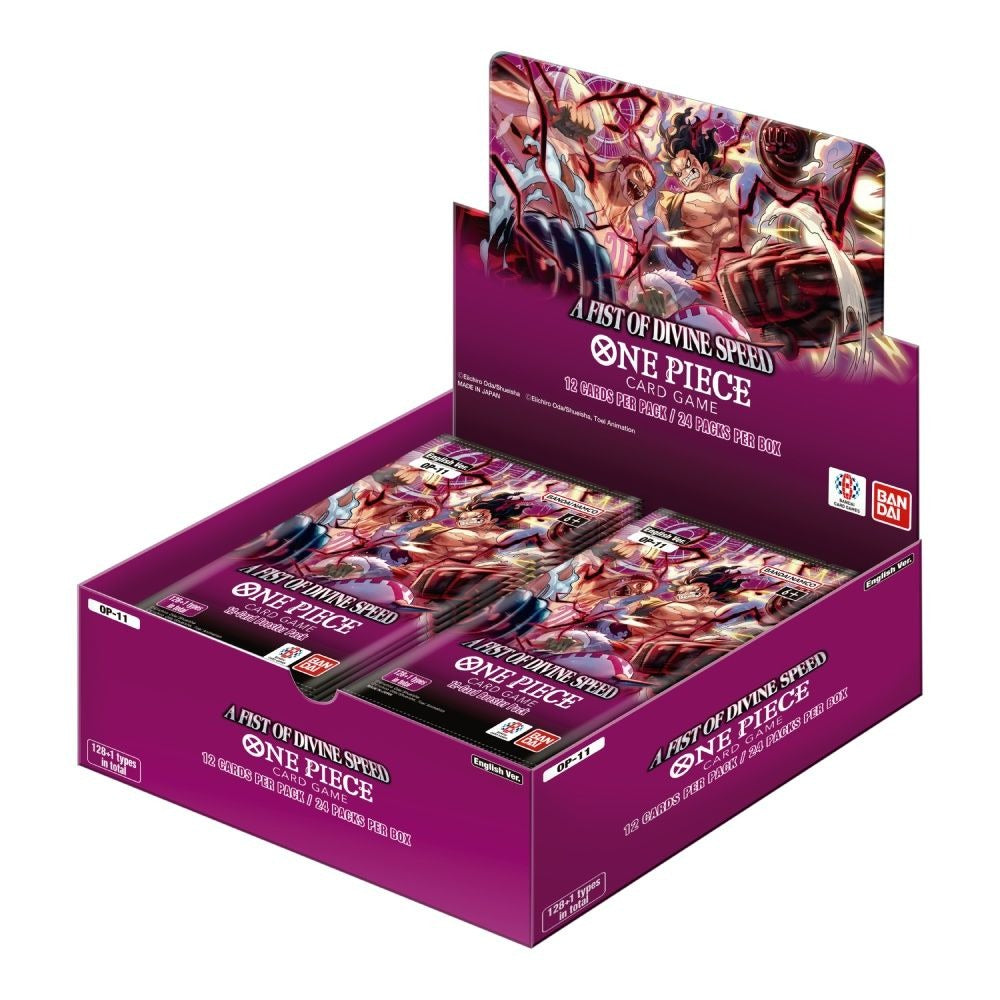 One Piece Card Game: Booster Box  A Fist of Divine Speed [OP-11]
