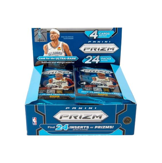 Prizm Basketball Counter Booster Box 2024/25 Basketball Cards