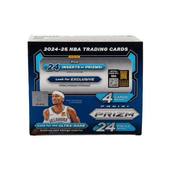 Prizm Basketball Counter Booster Box 2024/25 Basketball Cards